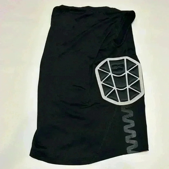 Reebok Men's Compression Padded Tank Top Football Boxing Rugby Athletic Sport - Picture 7 of 7